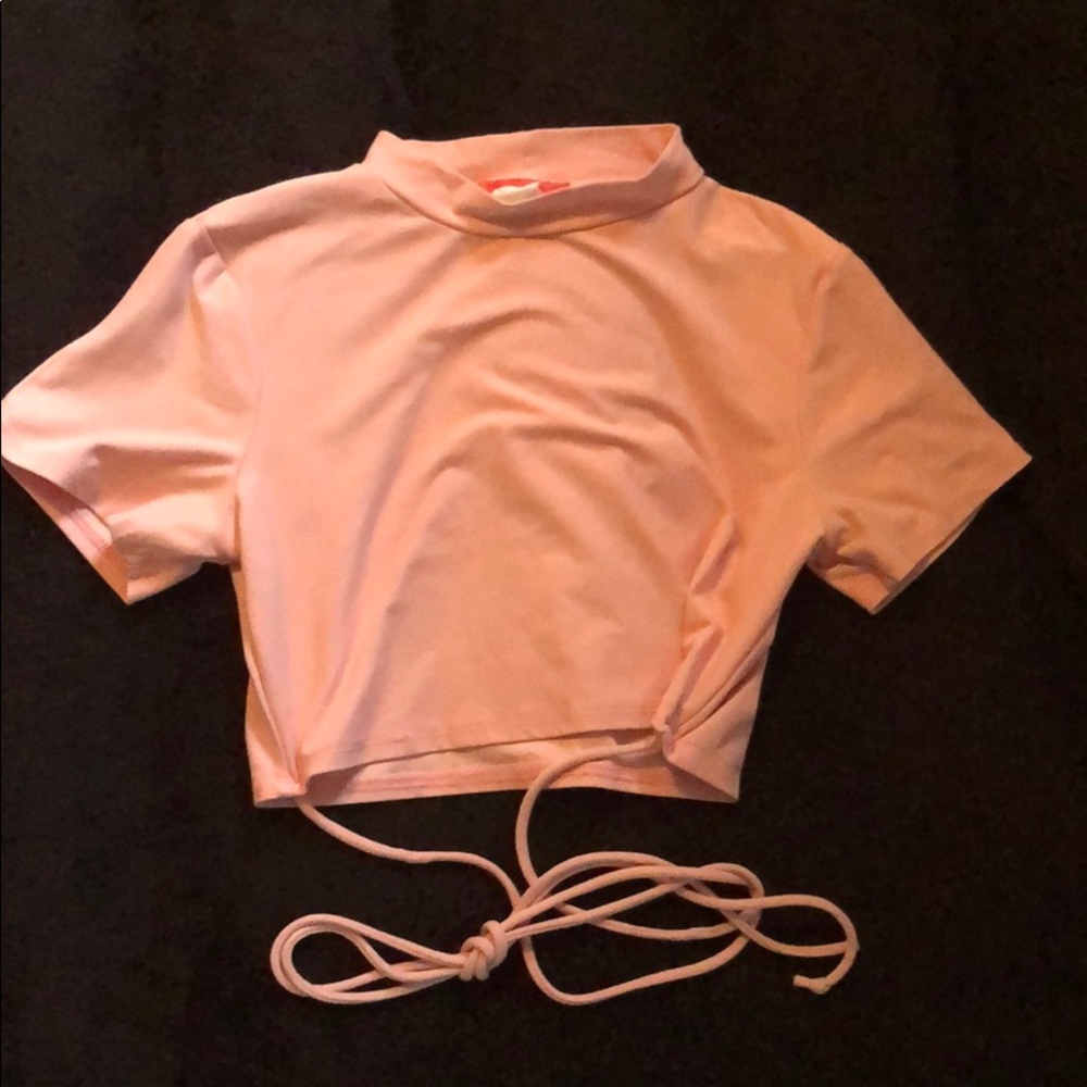 Powder pink shirt